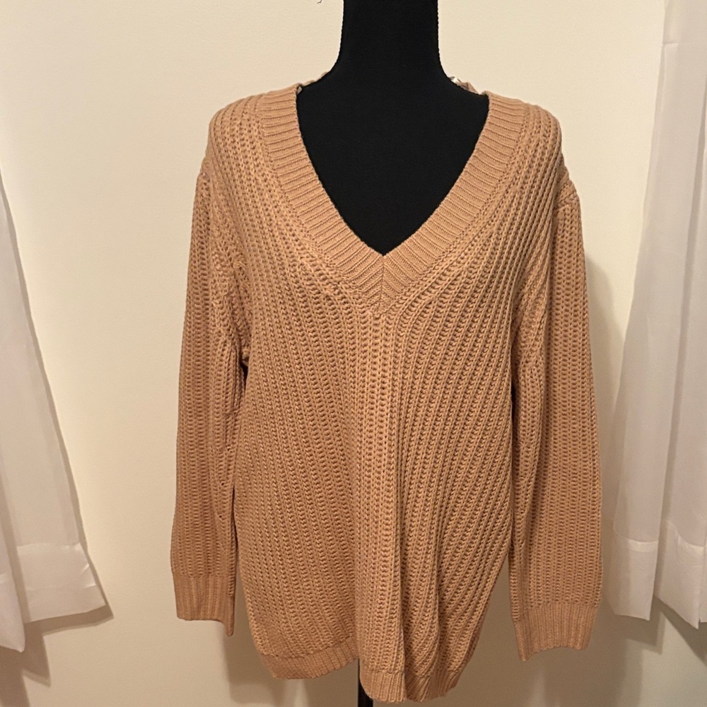 NWT Streetwear society Tan Vest Sweater